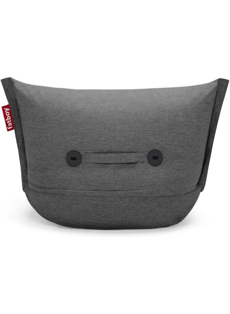 Fatboy Bonbaron Outdoor Lounge Chair | Sturdy durable | Water-and-dirt-repellent | Supersized | Designed for indoor & outdoor | UV resistance | Adjustable Backrest | 120x120x75 cm (Rock Grey) - Image 4
